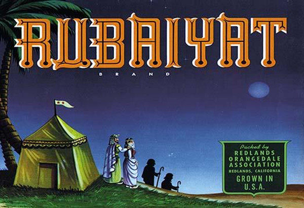Rubaiyat Brand Label