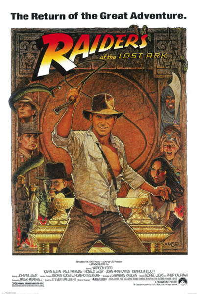 Indiana Jones Raiders Lost Ark Poster