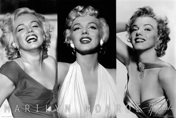 Marilyn Monroe 3 pictures Poster