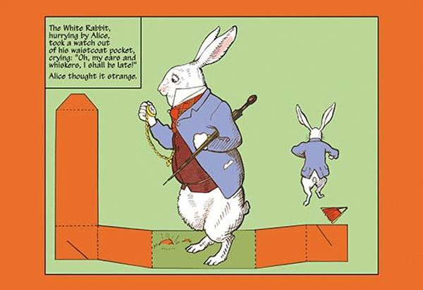 Alice in Wonderland: The White Rabbit - Cutout