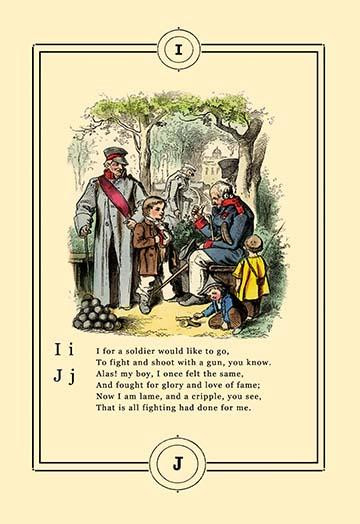 Little Lily's Alphabet: I for a Soldier