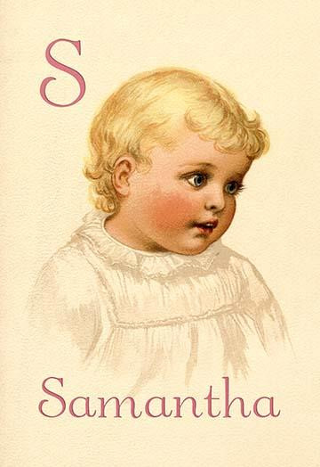 S for Samantha
