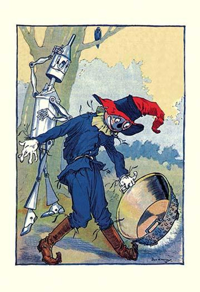 The Tin Man and Scarecrow