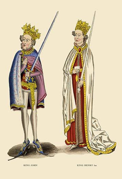 King John and King Henry 1st