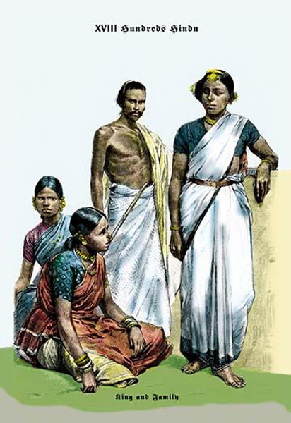 Hindu King and Family, 19th Century