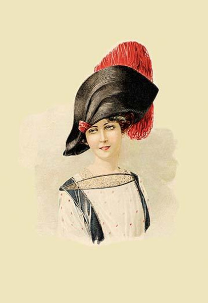The Lady in the Red Feathered Cap