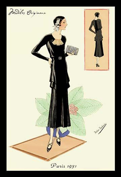 Modeles Originaur: Layered Black Dress