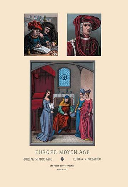 Europe - Fifteenth Century Civil Costumes