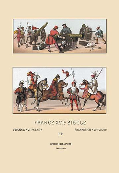 Military Costumes of Sixteenth Century France