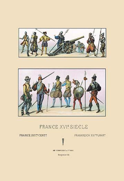 French Military Costumes, 1559-1572