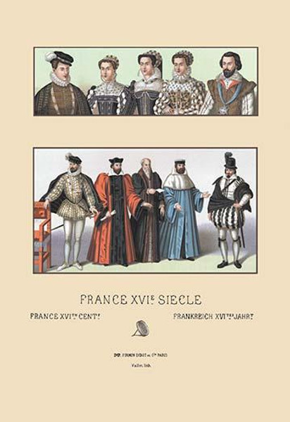 Costumes of the French Magistrate, Sixteenth Century
