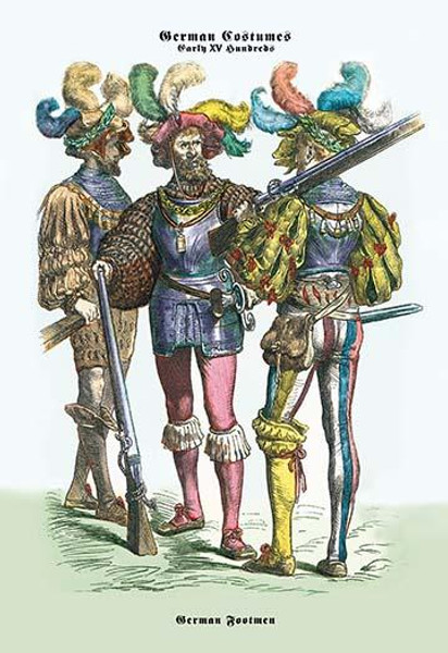 German Costumes: German Footmen