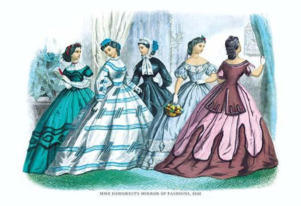 Mme. Demorest's Mirror of Fashions, 1840 #4