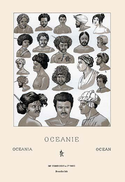 Headdresses and Hairstyles of Oceania