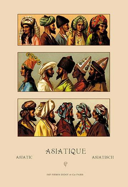 A Variety of Asiatic Head-Coverings #1