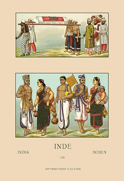 Colorful Costumes of India
