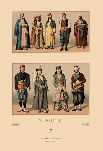 A Variety of Turkish Costumes #2