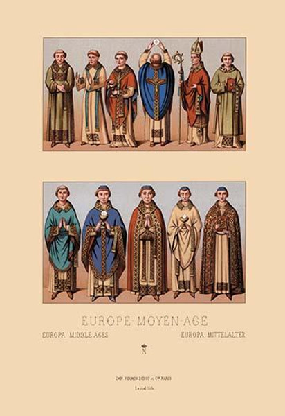 Medieval Clergymen #1