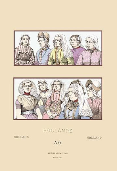 Feminine Styles of Nineteenth Century Holland