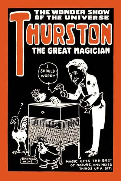 Mix Up Nature: Thurston the great magician the wonder show of the universe