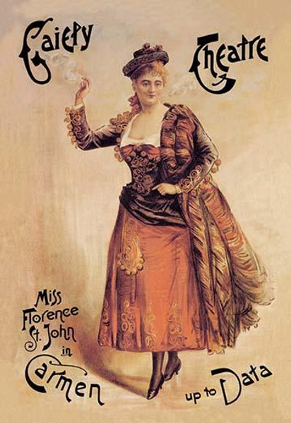 Gaiety Theatre: Miss Florence St. John in Carmen up to Data