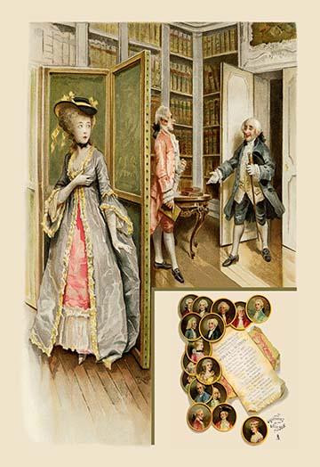 School For Scandal: Library Scene