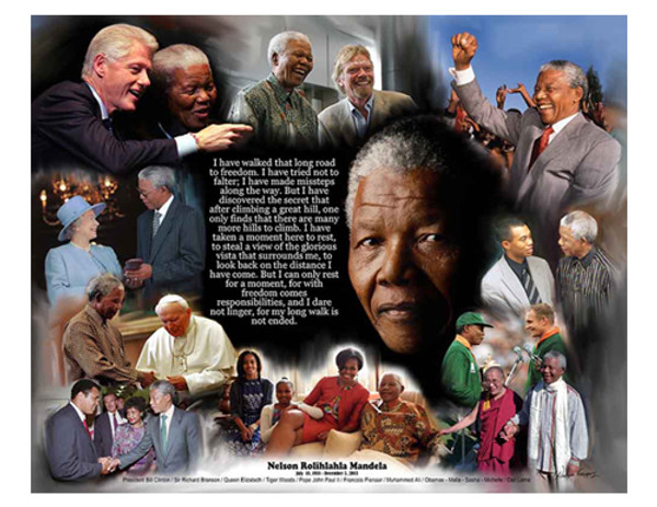 Nelson Mandela1 Poster