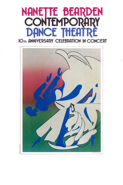 Nanette Bearden Contemporary Dance Theatre 10th Anniversary Poster