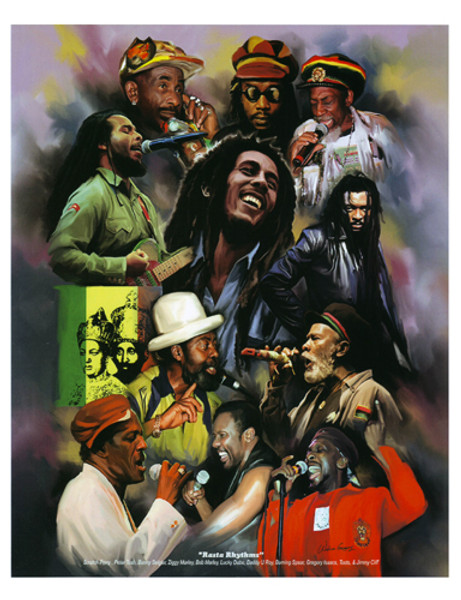 Rasta Rhythms1 Poster