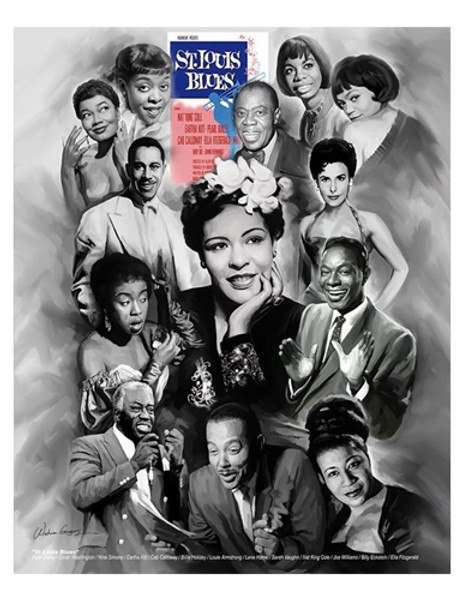 St. Louis Blues Poster