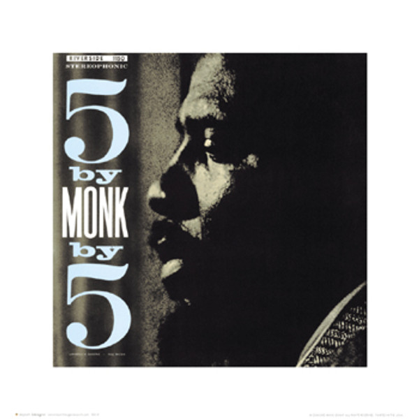 Thelonious Monk: 5 by Monk by 5 Poster