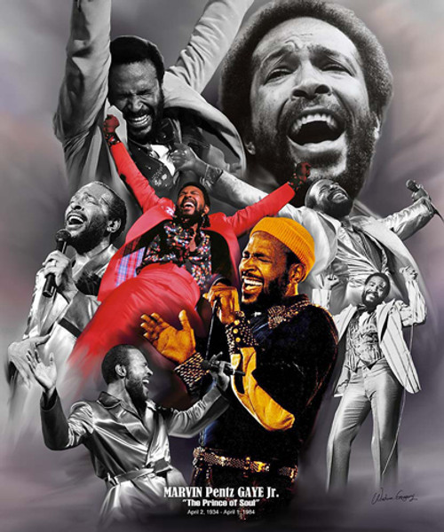 Marvin Gaye: The Prince of Soul Poster