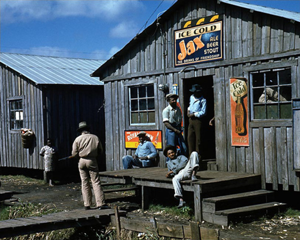 Negro Juke Joint, Belle Glade, Florida, 1941 Poster