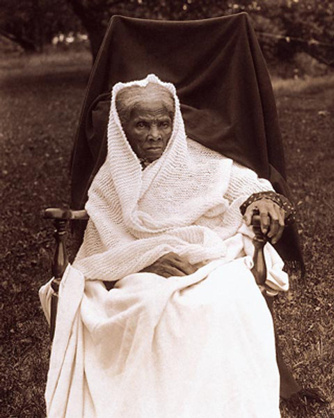 Harriet Tubman at Her Home in Auburn, NY, 1911 Poster