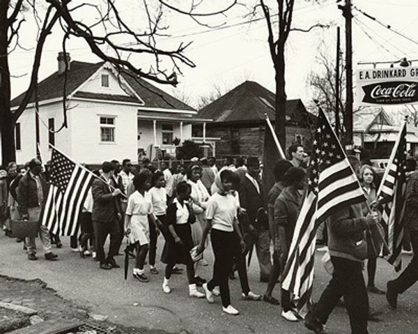 Selma to Montgomery Civil Rights March, Alabama, 1965 Poster