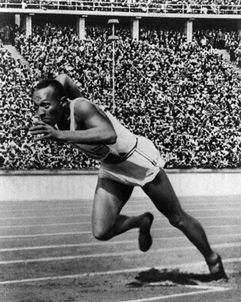 Jesse Owens, Berlin Olympics, 1936 Poster