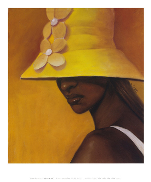 Yellow Hat (mini) Poster