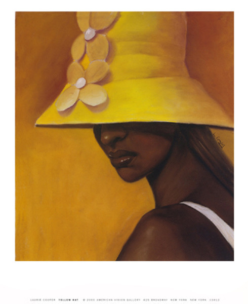 Yellow Hat (petite) Poster