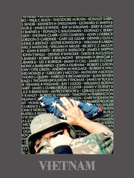 Vietnam Memorial Wall Poster