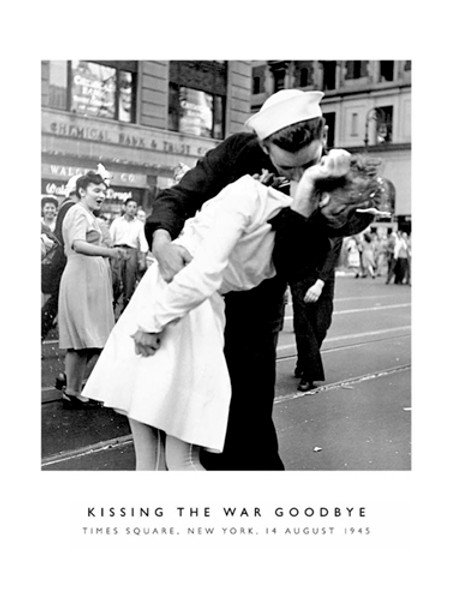 Kissing the War Goodbye Poster