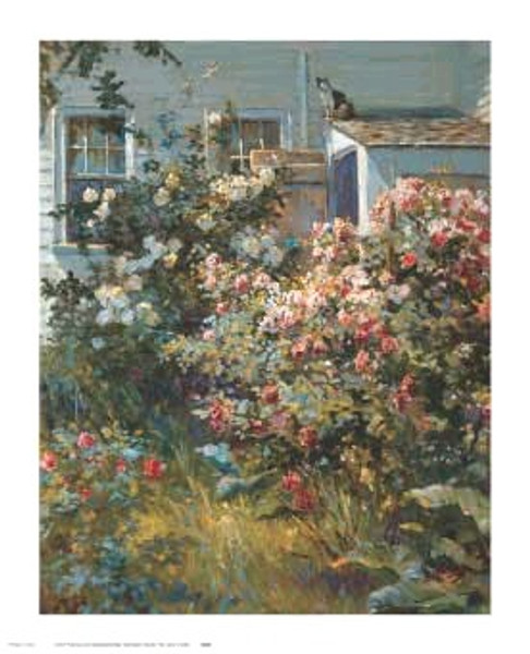 A Backyard Garden Poster