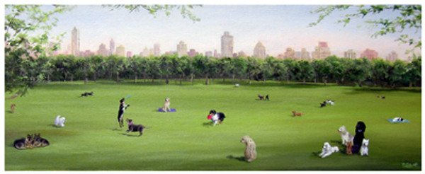 Sunday in the Park Poster