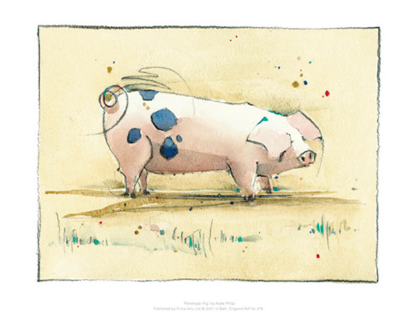 Penelope Pig Poster
