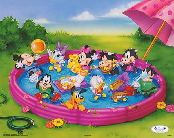 Disney Babies: Kiddie Pool Poster