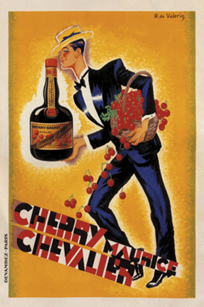 Cherry Maurice Chevalier Poster