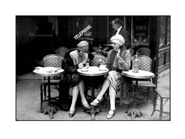 Cafe et Cigarette, Paris, 1925 Poster