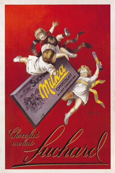 Chocolate au Lait Suchard Poster