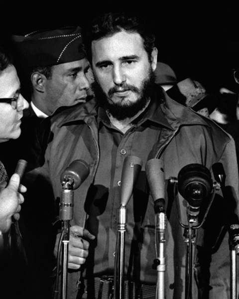 Fidel Castro, Washington DC, 1959 Poster