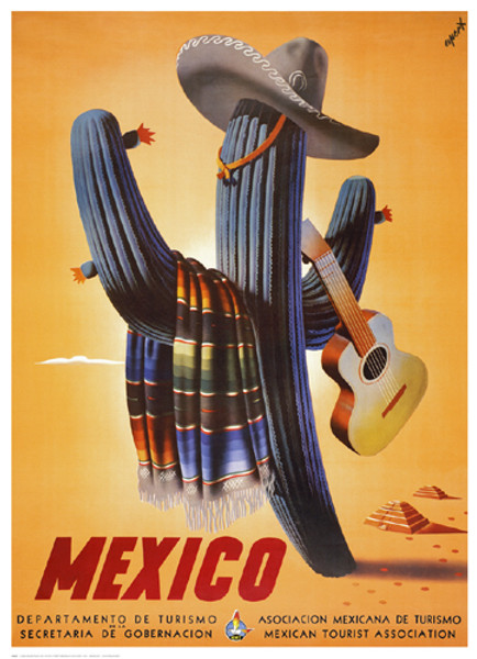 Senor Cactus Poster