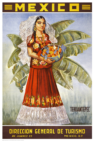 Tehuantepec, Mexico Poster